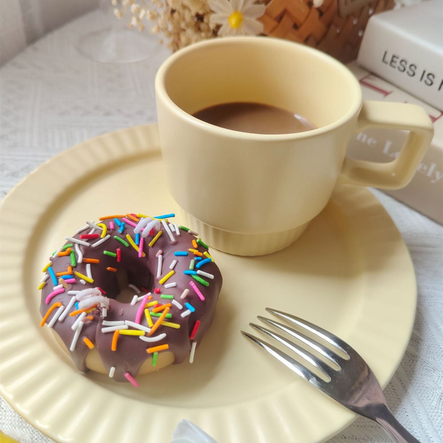 Doughnut Incense Candles Set