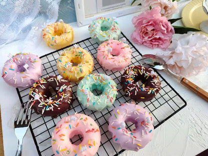 Doughnut Incense Candles Set