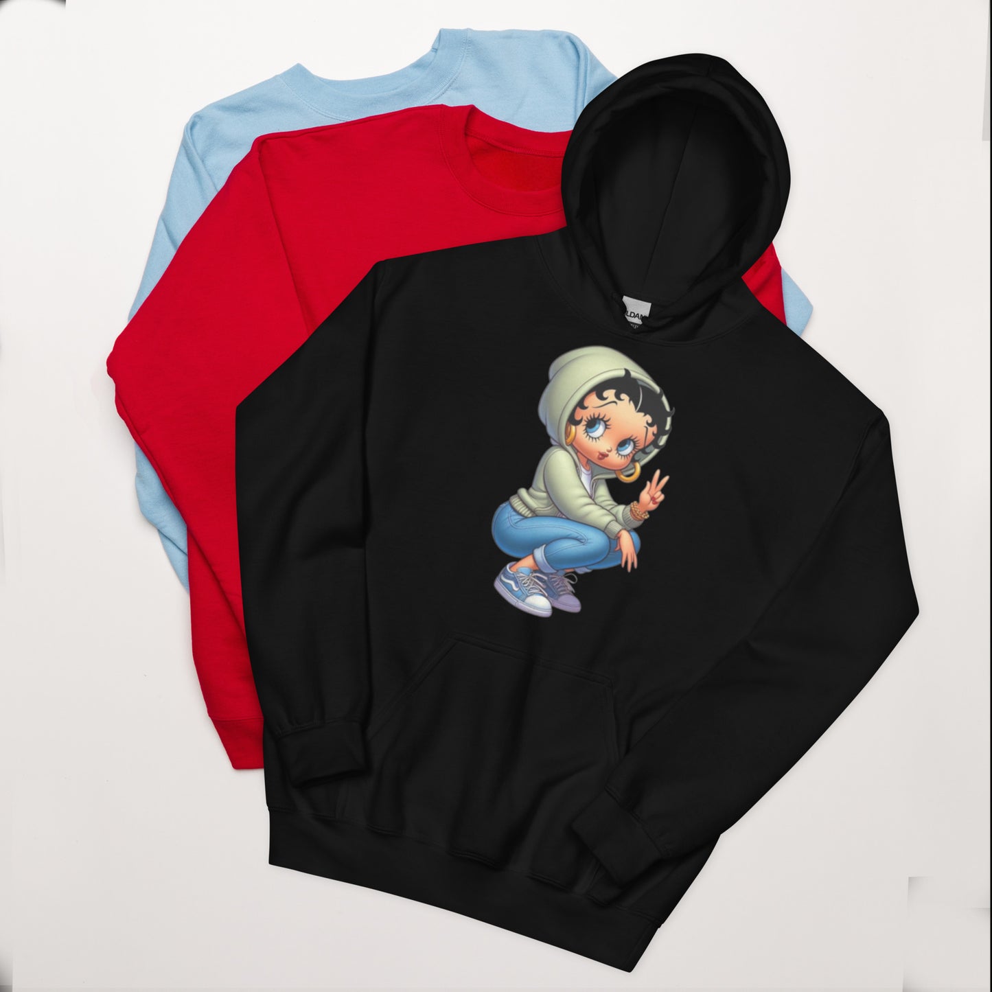 Betty B Dueces Hoodie