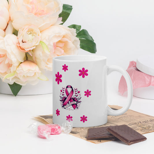 Breast cancer awareness mugs